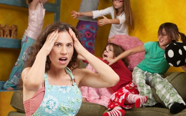 the child behaves badly