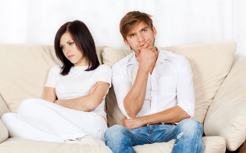 The husband does not want a child