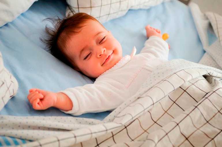the child woke up