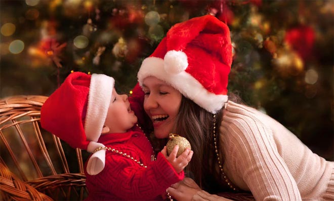 new year with a newborn baby
