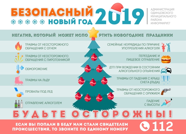 Safety rules for the New Year holidays