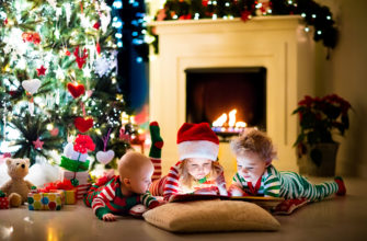 tree and little children