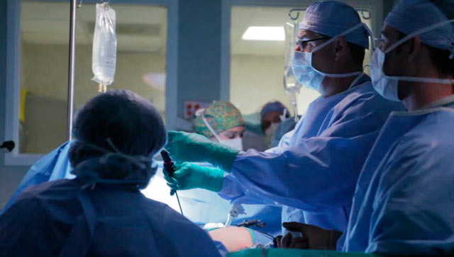 newborns were operated without anesthesia