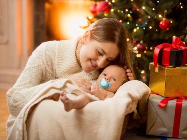 new year with baby
