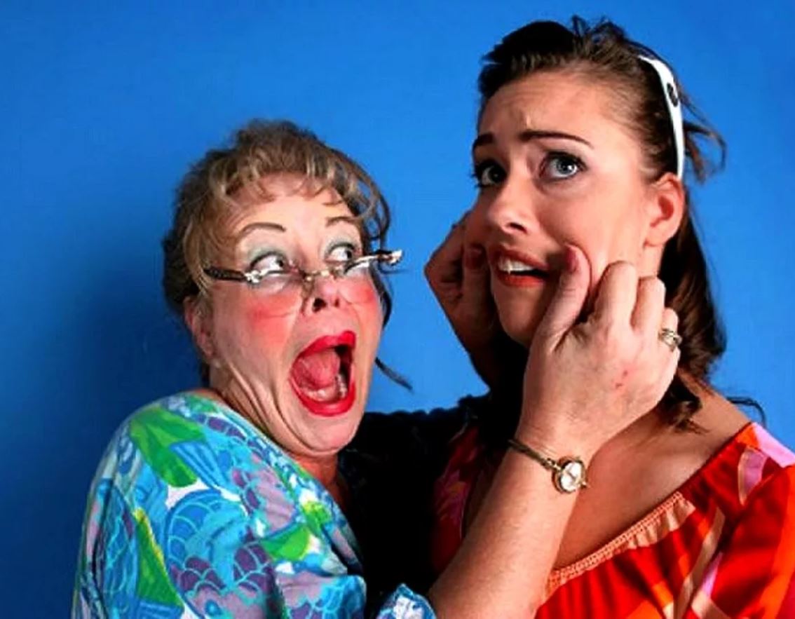 mother-in-law and daughter-in-law