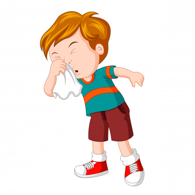 How to teach a child to blow his nose