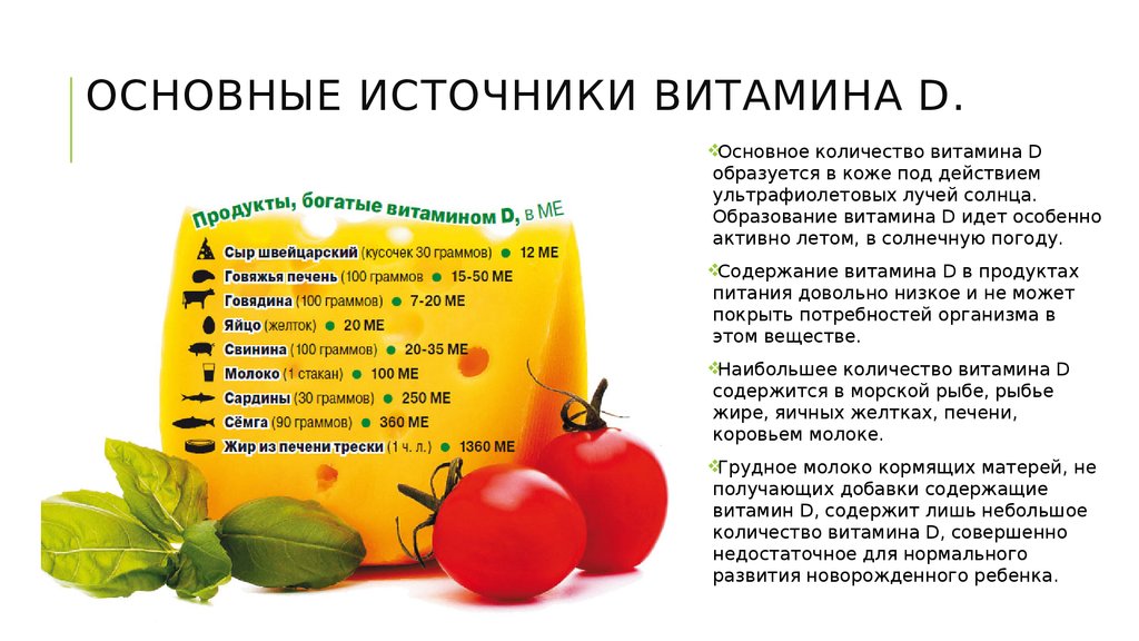 foods rich in vitamin d table