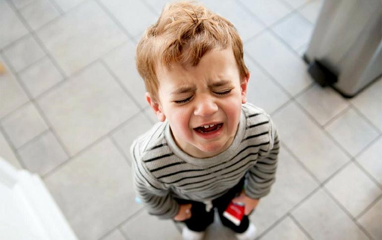 child complains