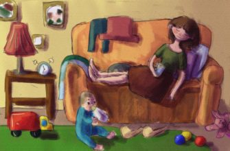tired mom