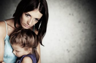 anxious mother
