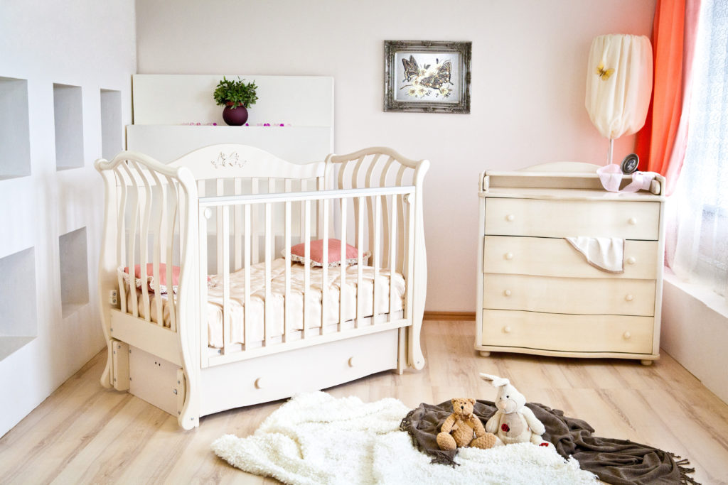 beautiful crib