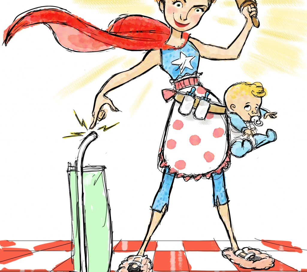 super skills young mom