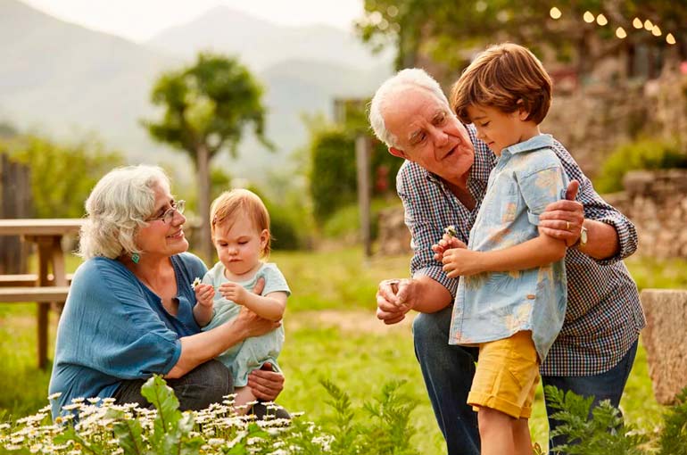 Grandmothers and grandfathers