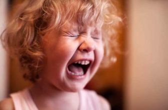 tantrum in a child